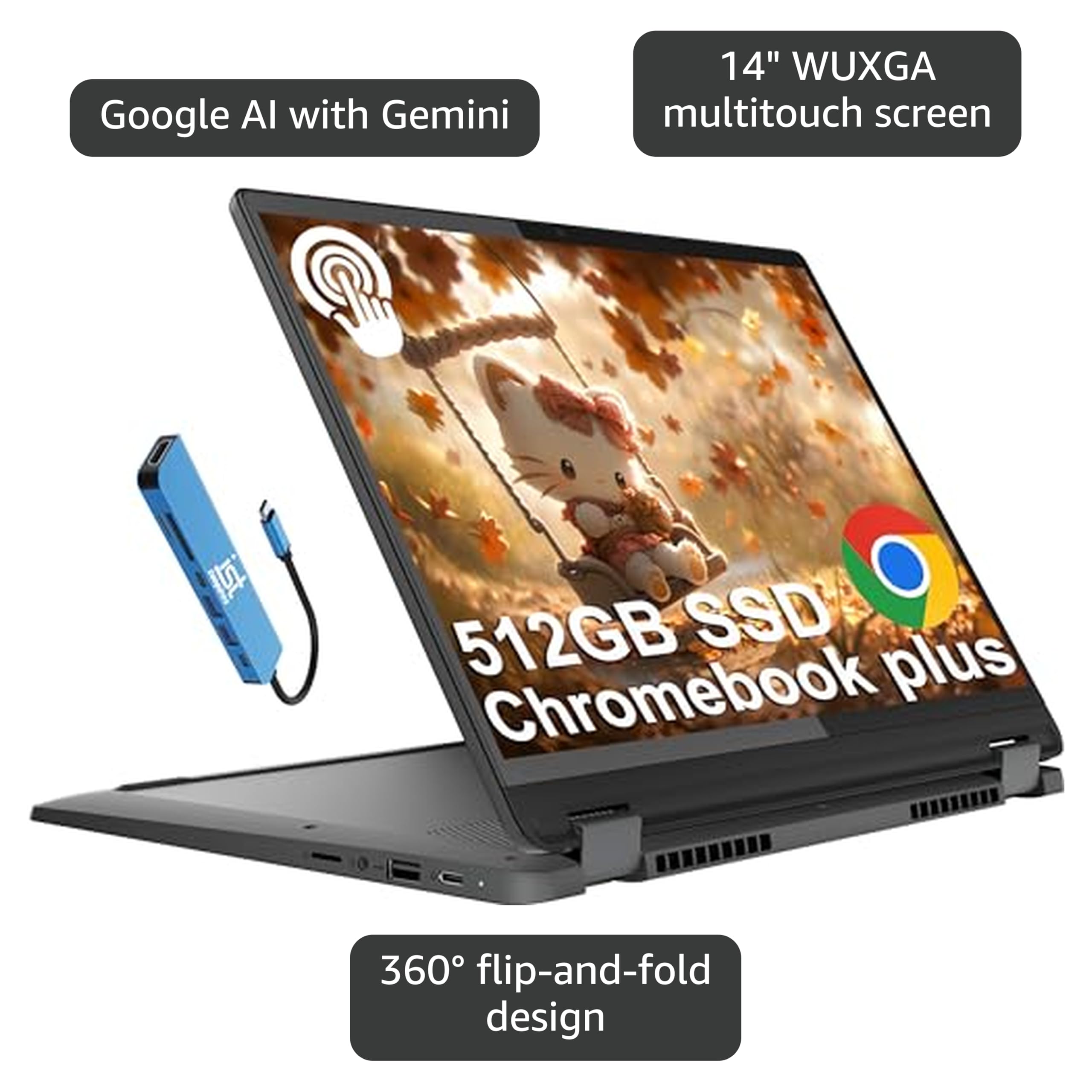 Amazon.com: Lenovo IdeaPad Flex 5i Chromebook Plus 2-in-1 Laptop Amazon.com: Lenovo IdeaPad Flex 5i Chromebook Plus 2-in-1 Laptop